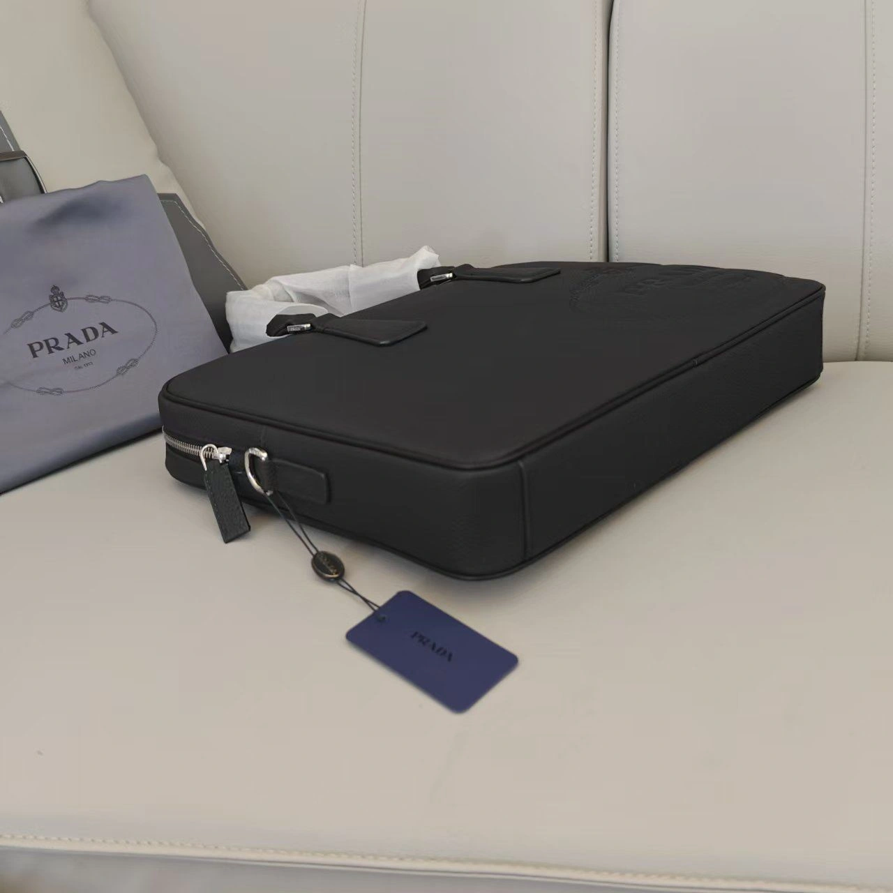 Mens Prada Briefcases Chic 92385