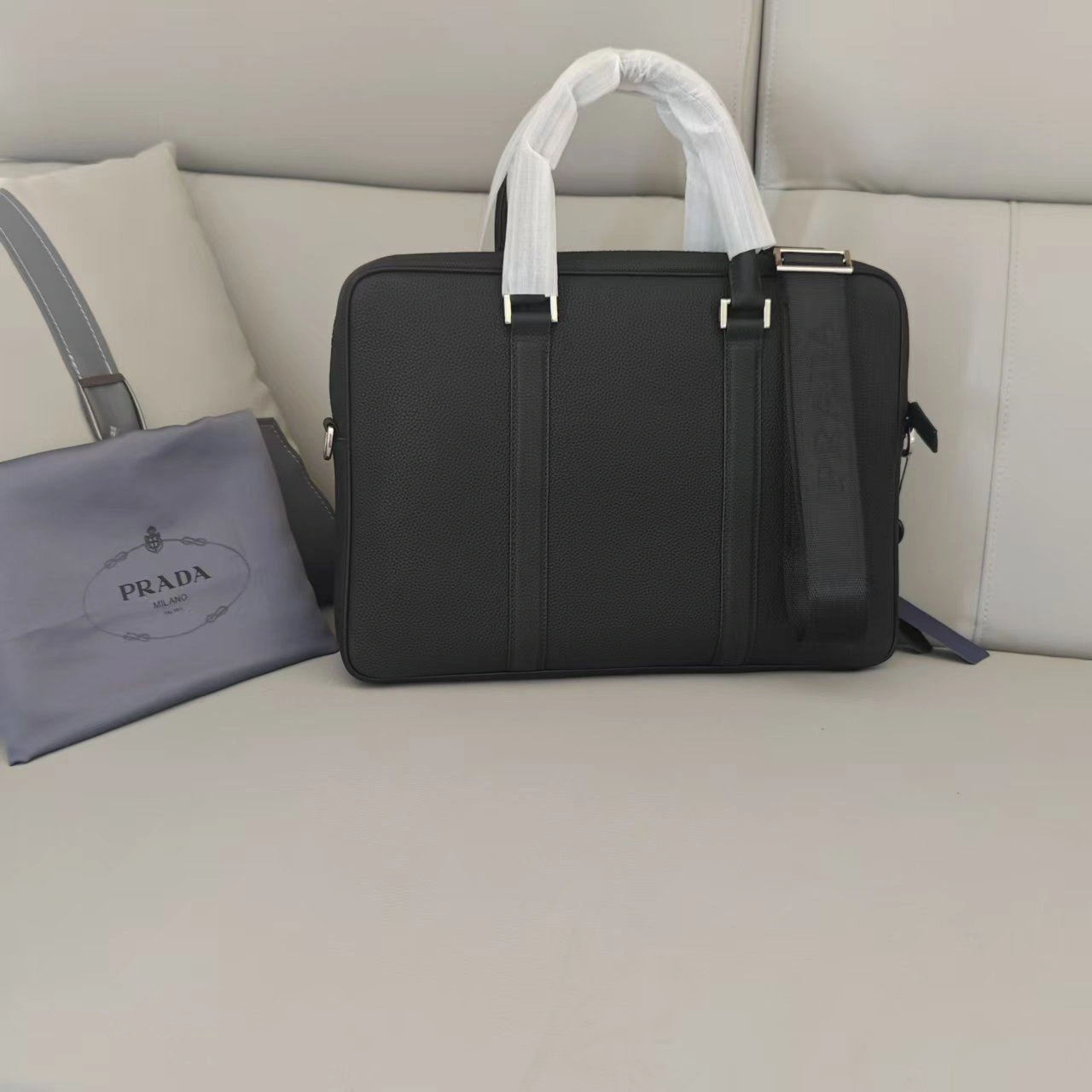 Mens Prada Briefcases Timeless 92386