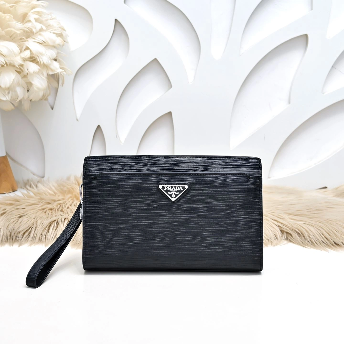 Mens Prada Clutch Bags Comfortable 90701