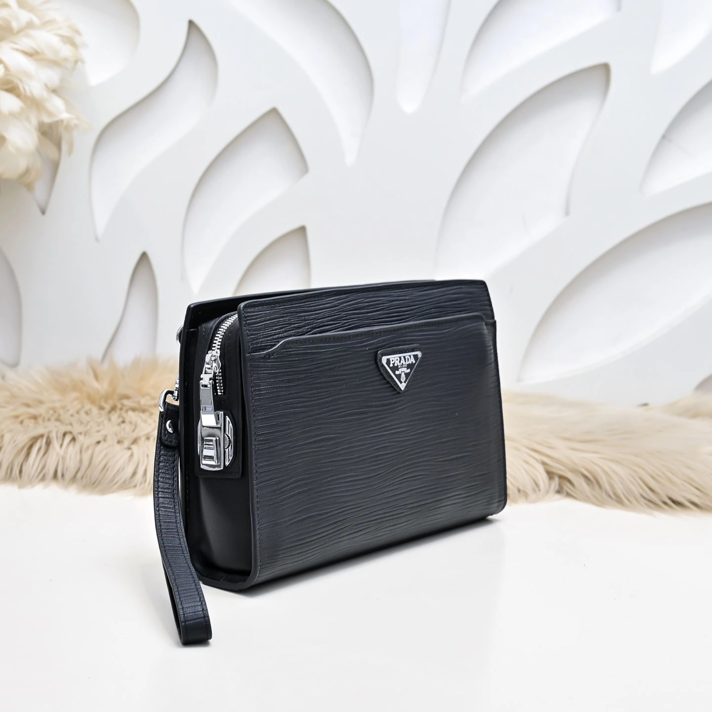 Mens Prada Clutch Bags Comfortable 90701