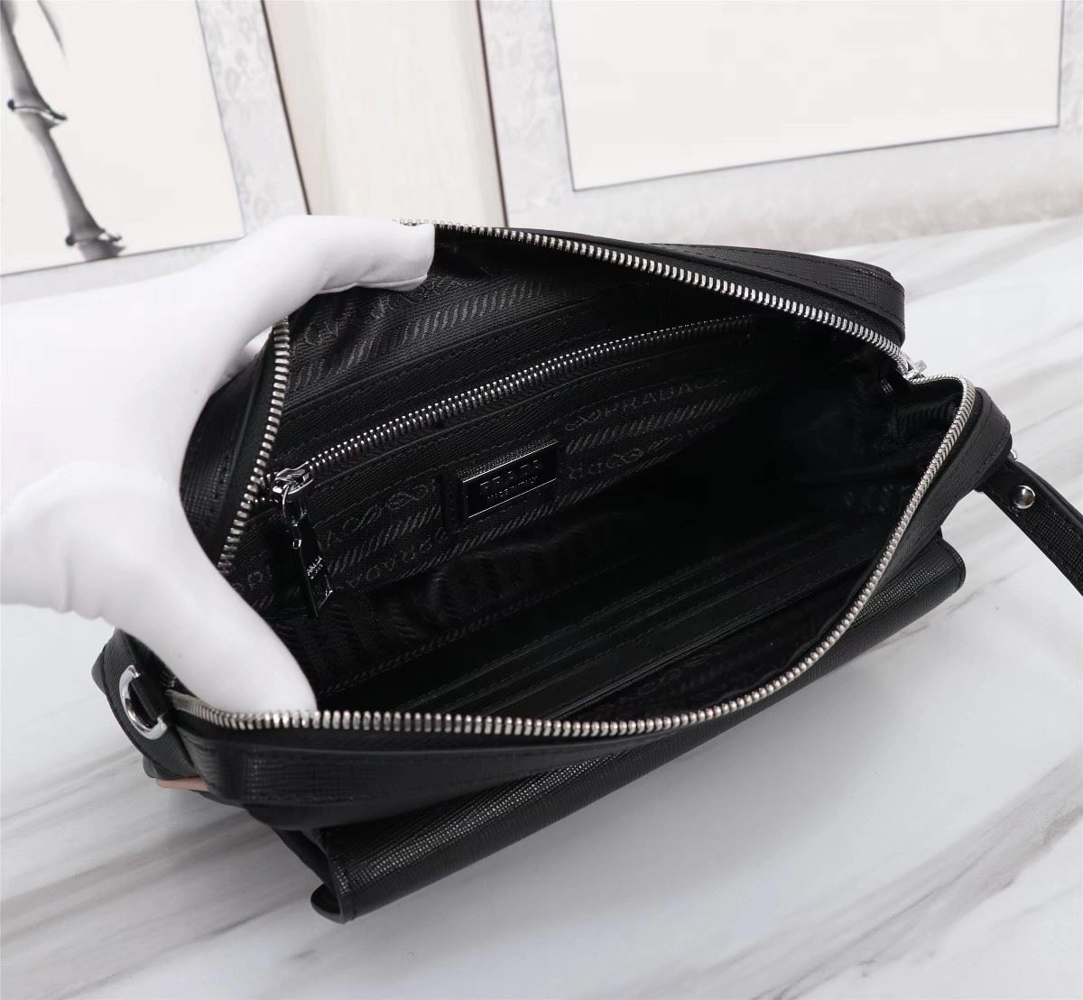 Efficient Mens Prada Clutch Bags 92377