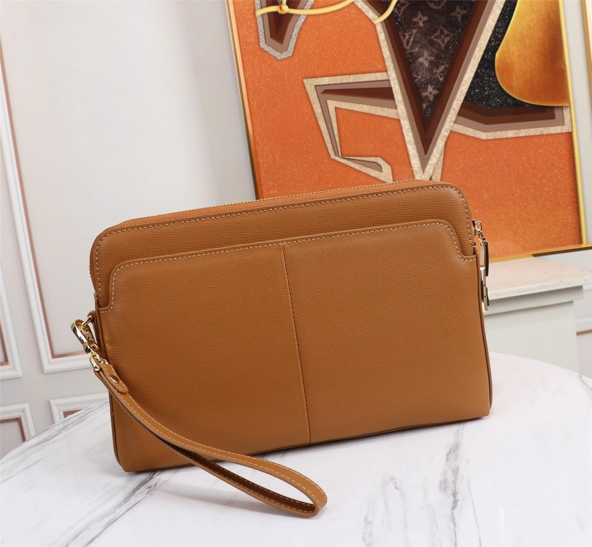 ZipUp Mens Prada Clutch Bags 92375