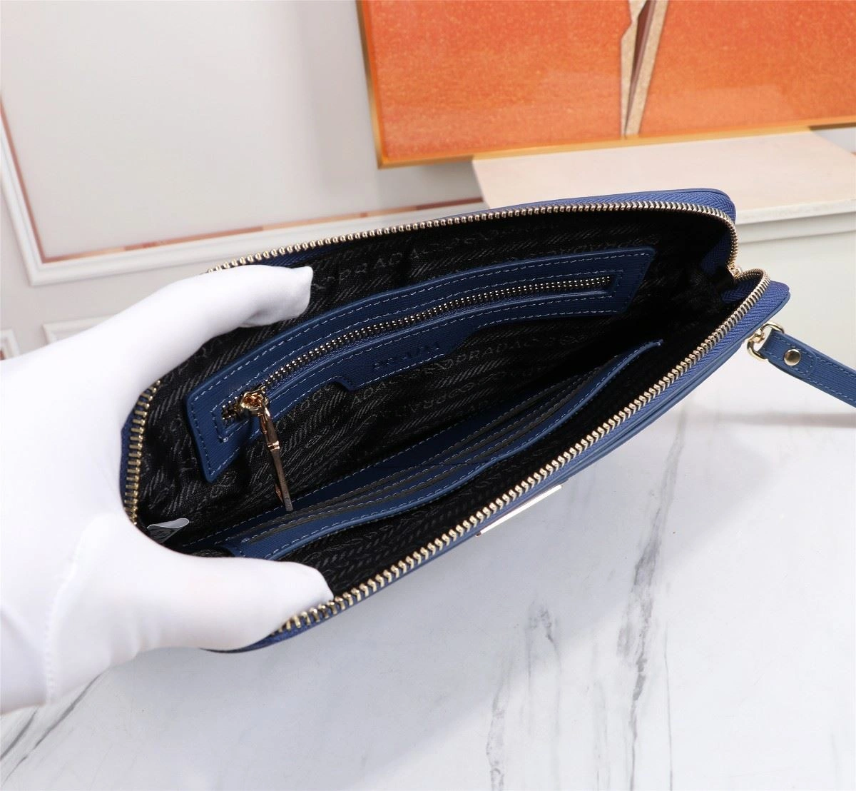 Mens Prada Clutch Bags Sophisticated 92372