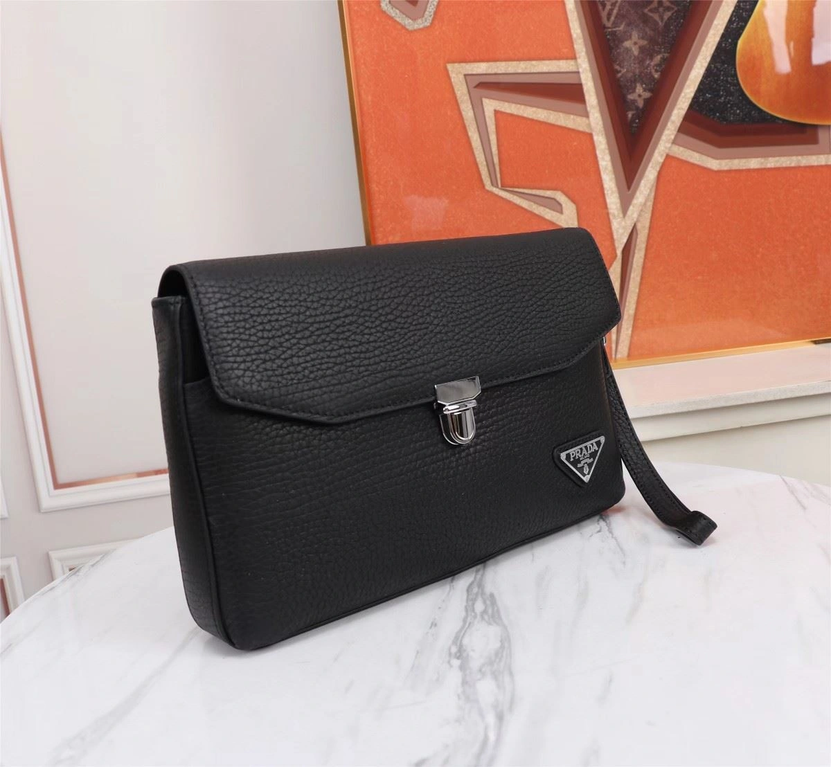 Mens Prada Clutch Bags EasyCare 92370