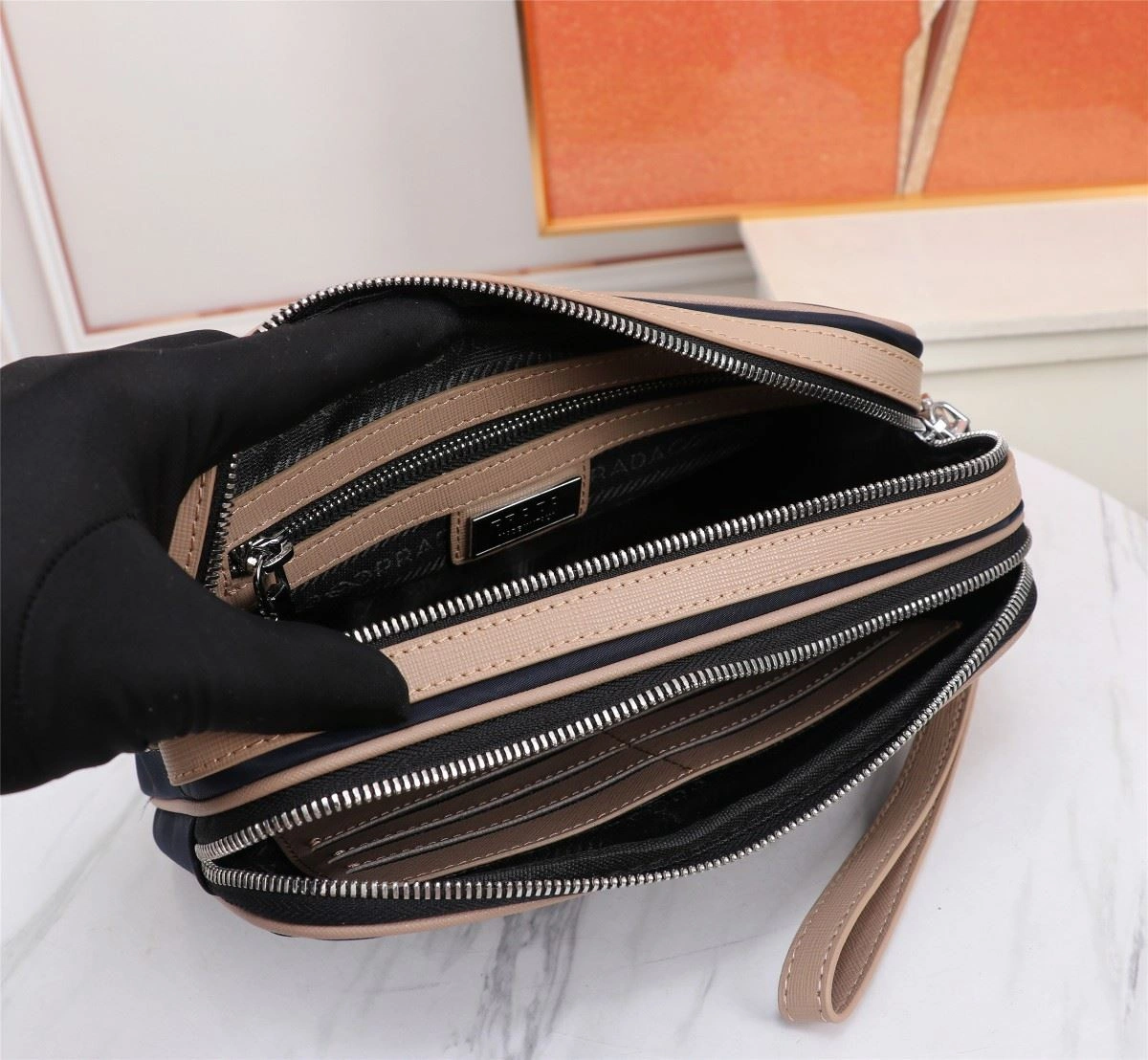 Mens Prada Clutch Bags SportInspired 92368