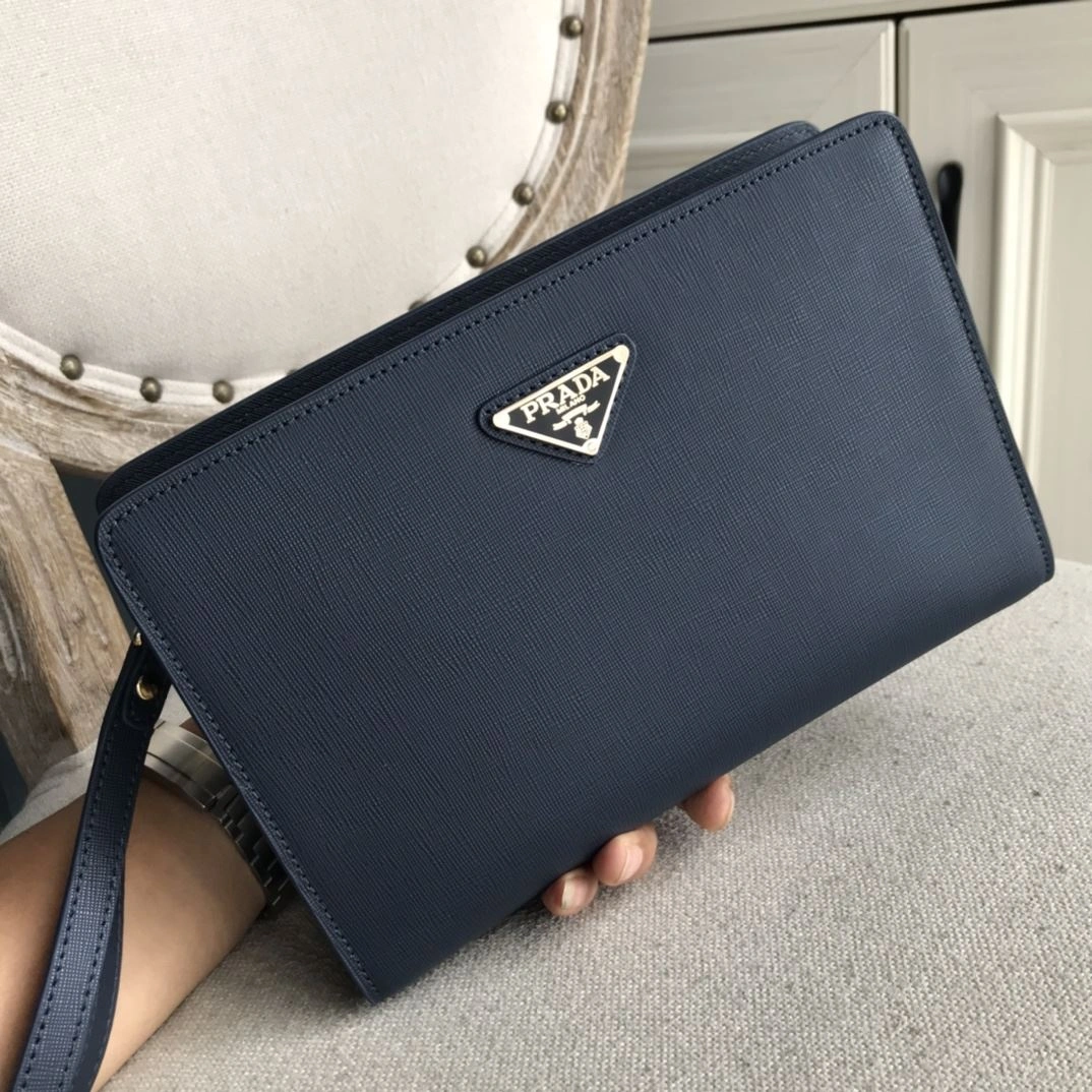 SmoothTexture Mens Prada Clutch Bags 92362