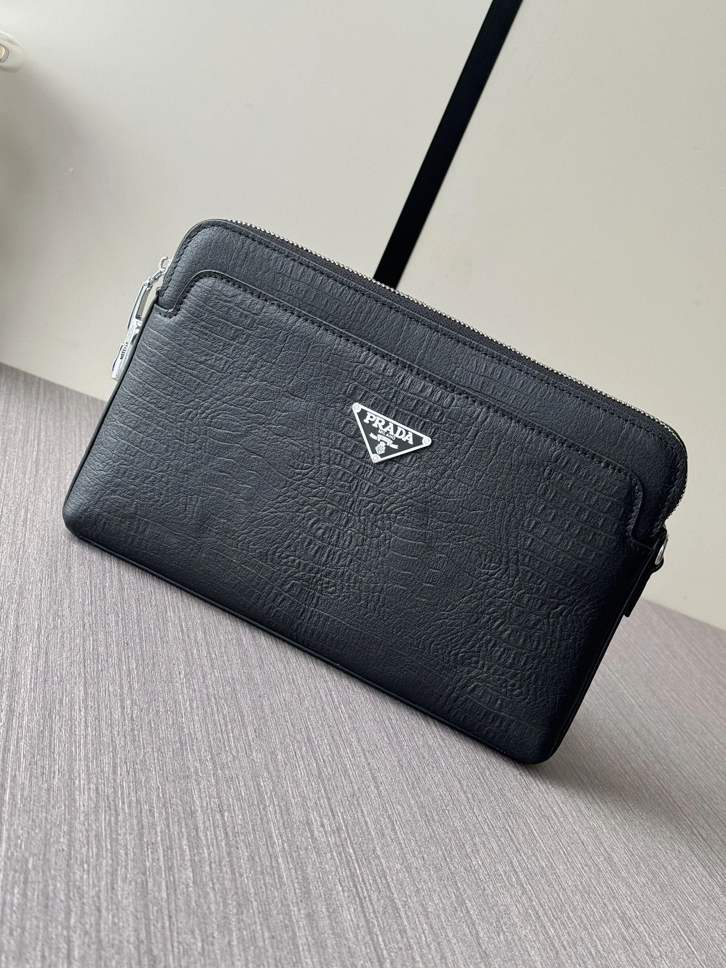 Mens Prada Clutch Bags WrinkleFree 92402
