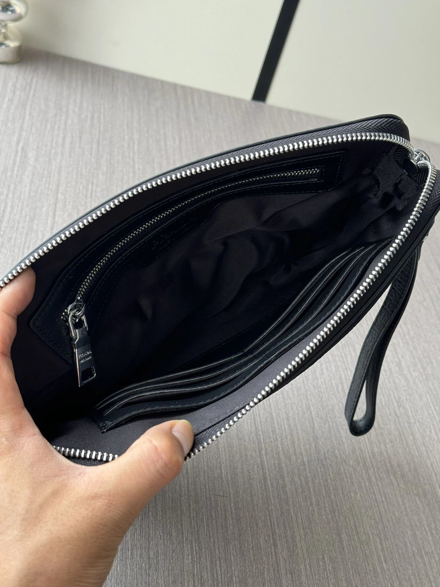Mens Prada Clutch Bags WrinkleFree 92402