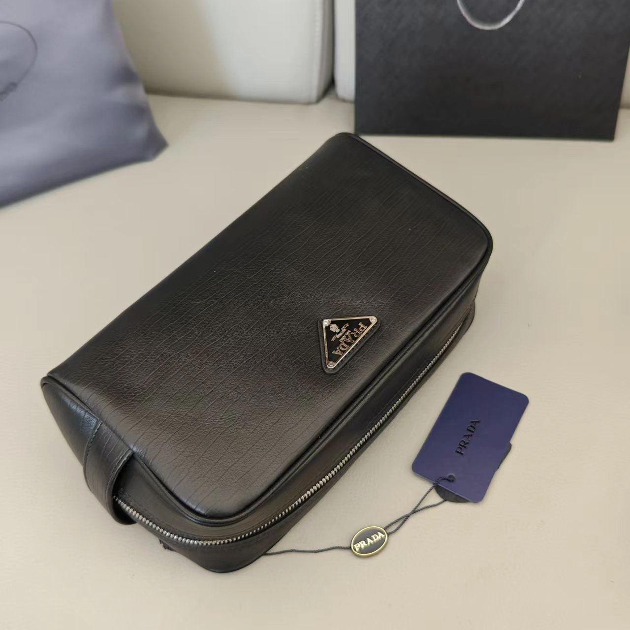 Mens Prada Clutch Bags Elegant 92356