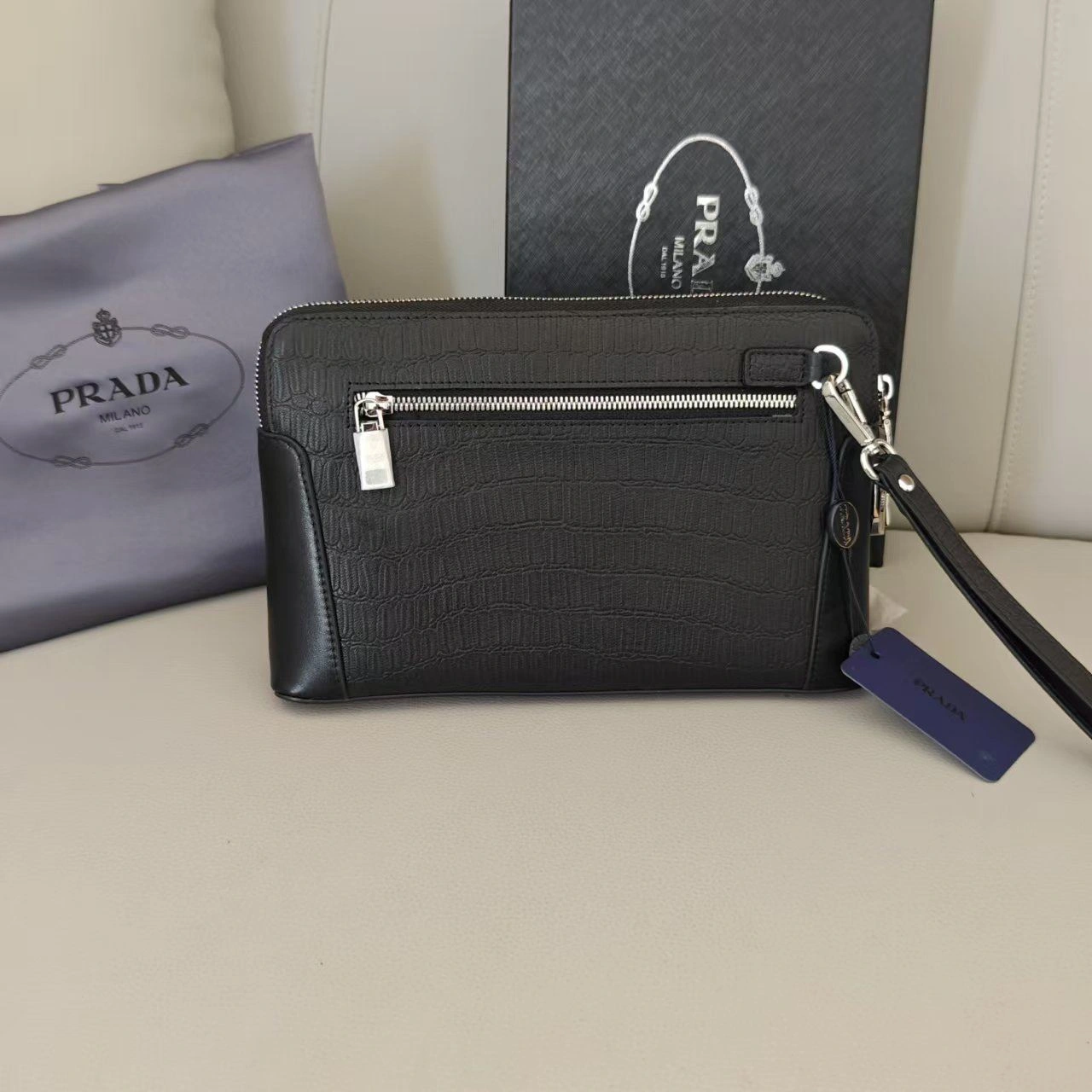 Mens Prada Clutch Bags Upgraded 92347