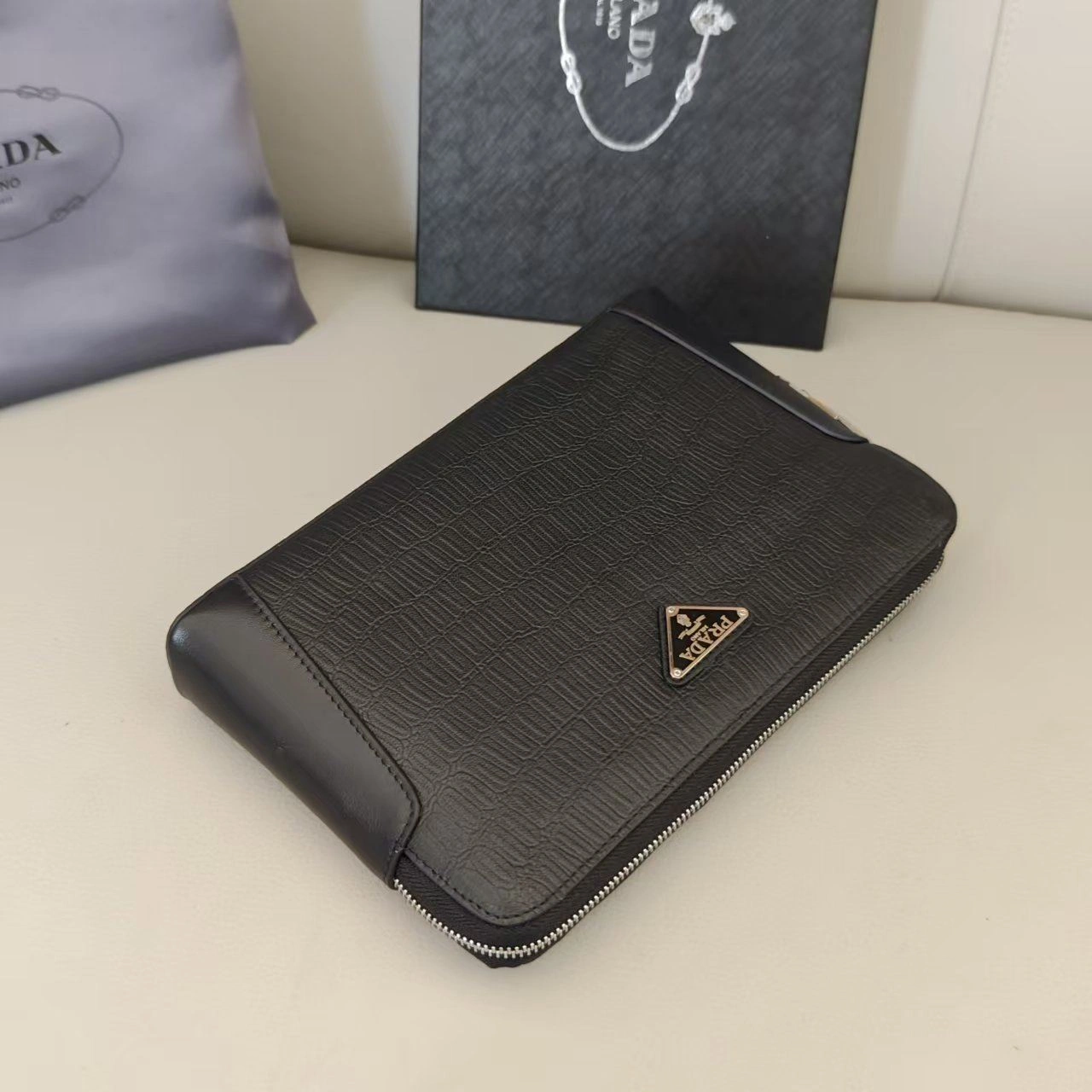 Mens Prada Clutch Bags Upgraded 92347