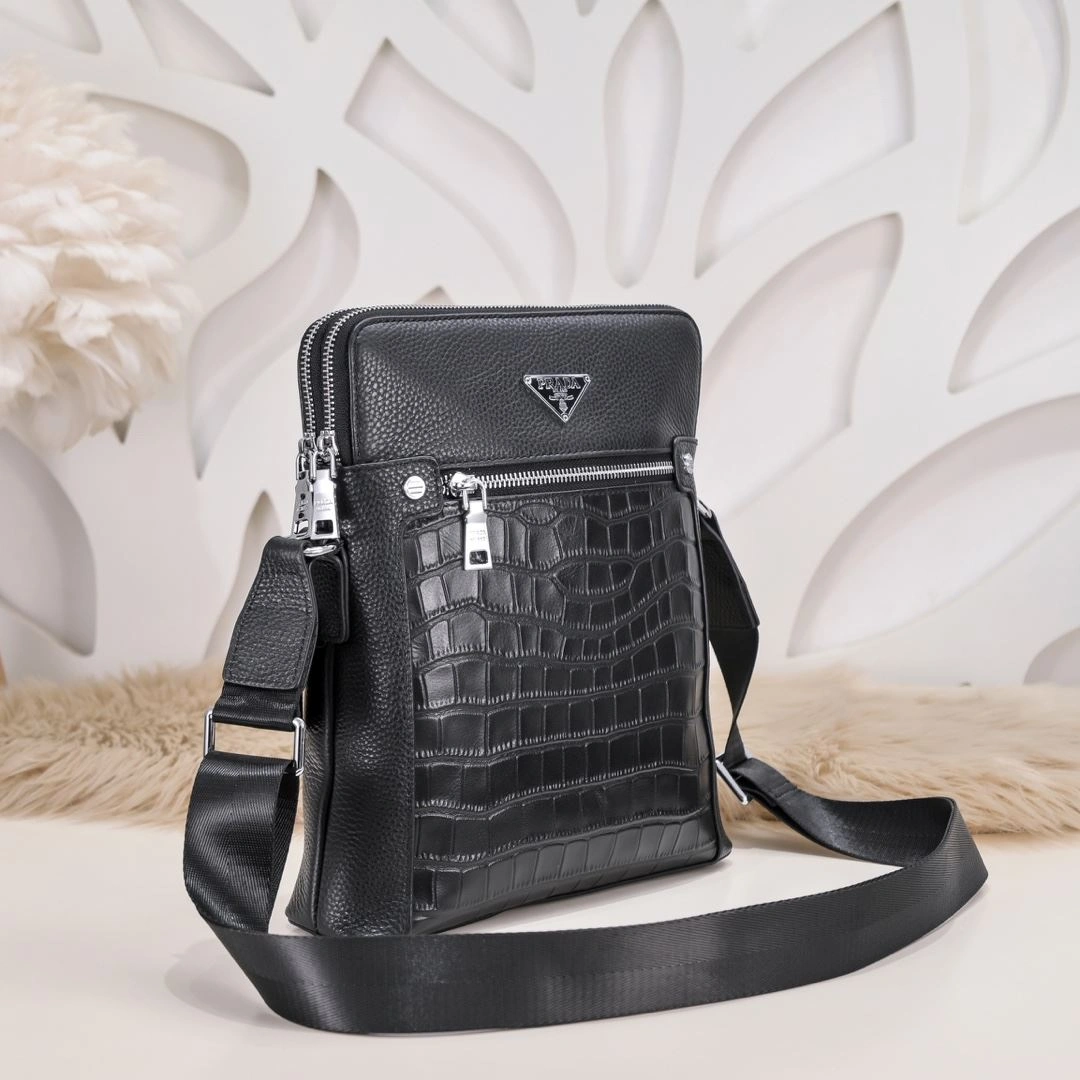 Breathable Mens Prada Satchel Bags 90639
