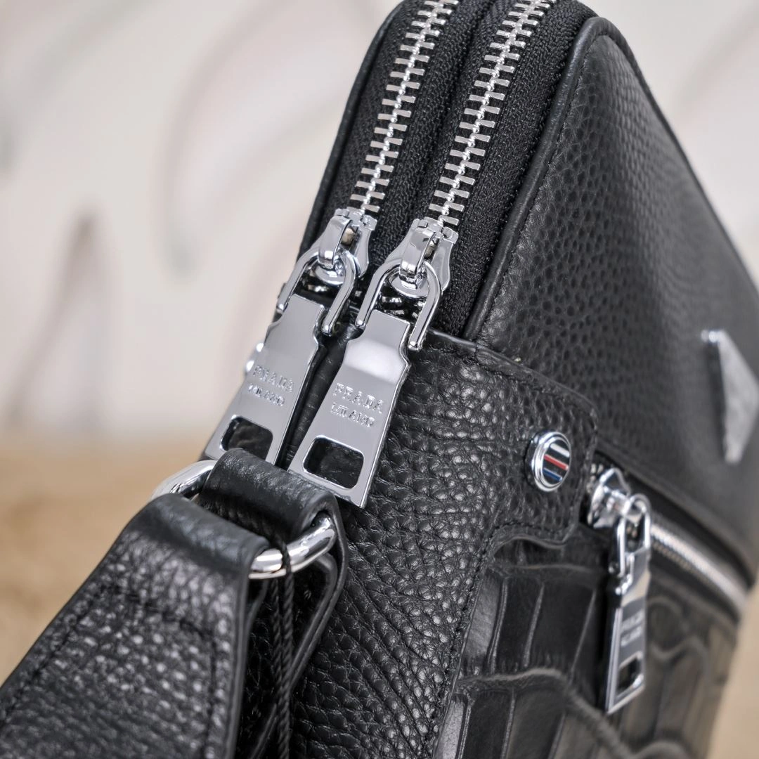 Breathable Mens Prada Satchel Bags 90639