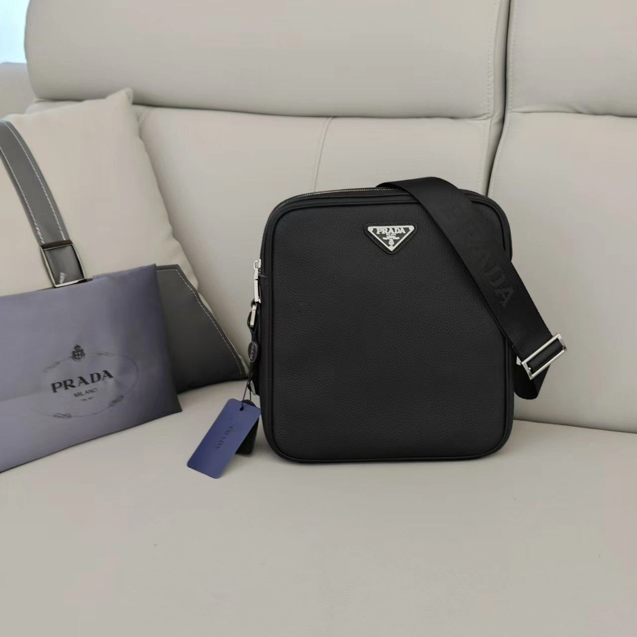 Mens Prada Satchel Bags WaterResistant 92379