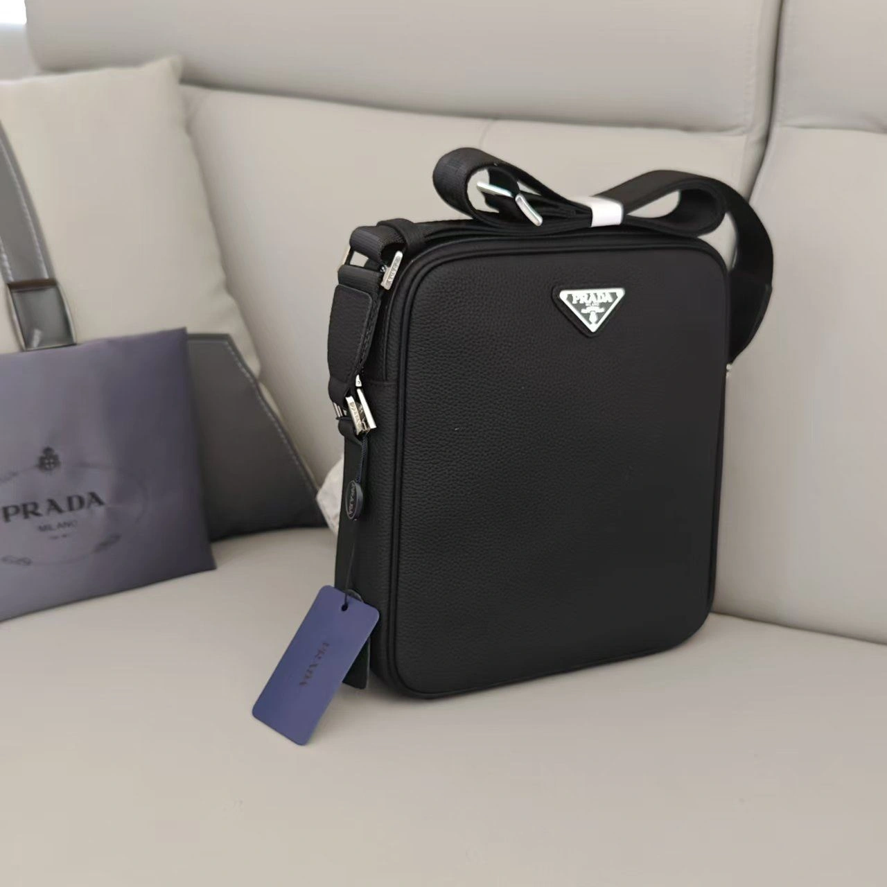 Mens Prada Satchel Bags WaterResistant 92379