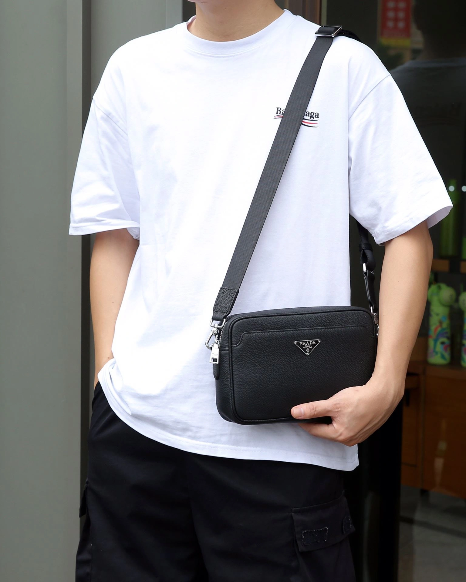 Mens Prada Satchel Bags Efficient 92332