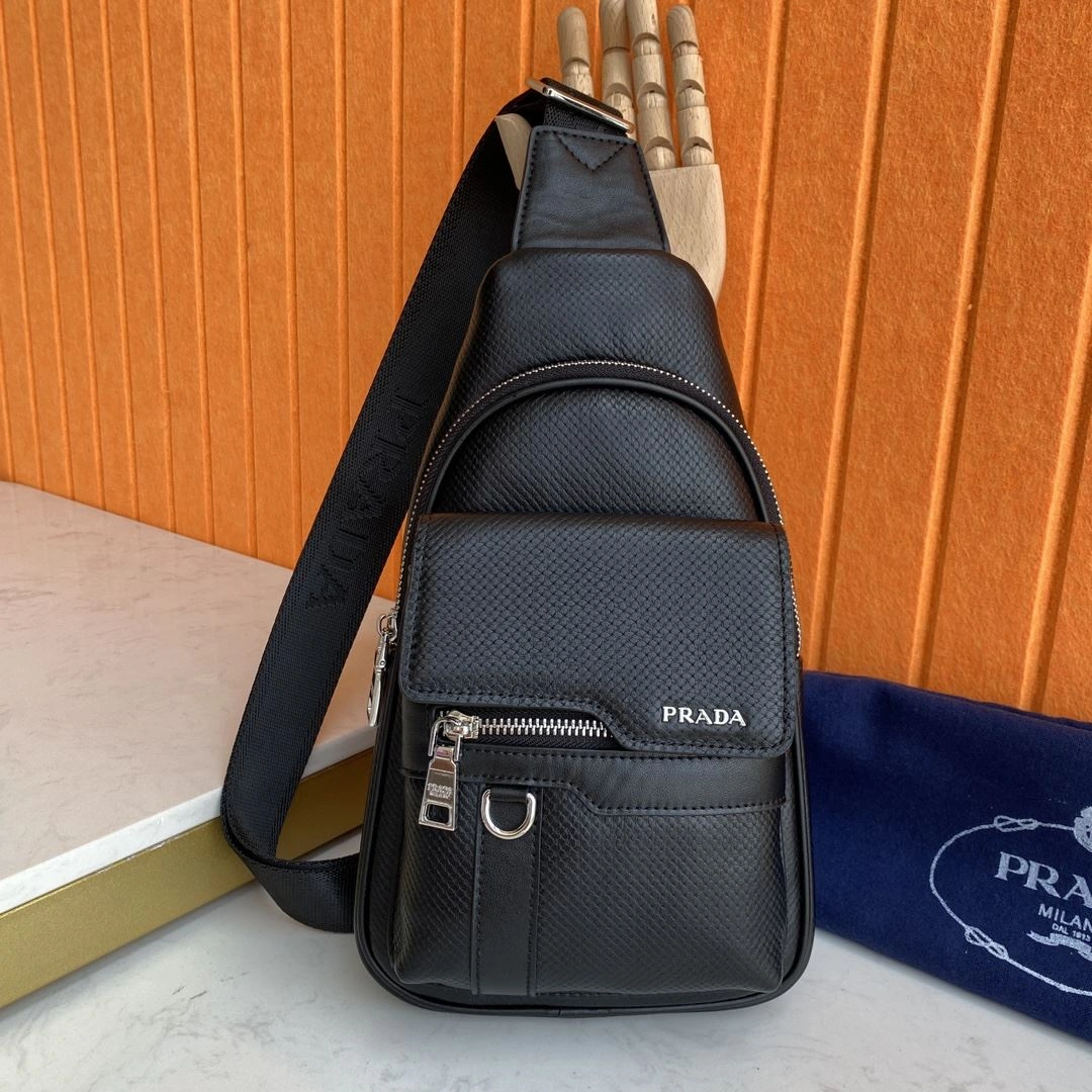 Chic Mens Prada Waist Chest Packs 92323