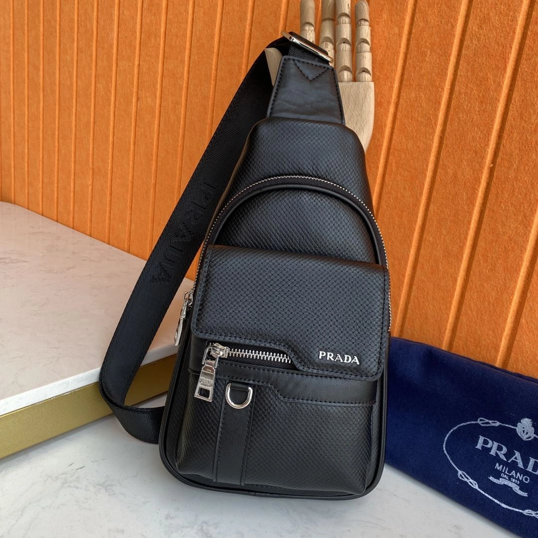 Chic Mens Prada Waist Chest Packs 92323