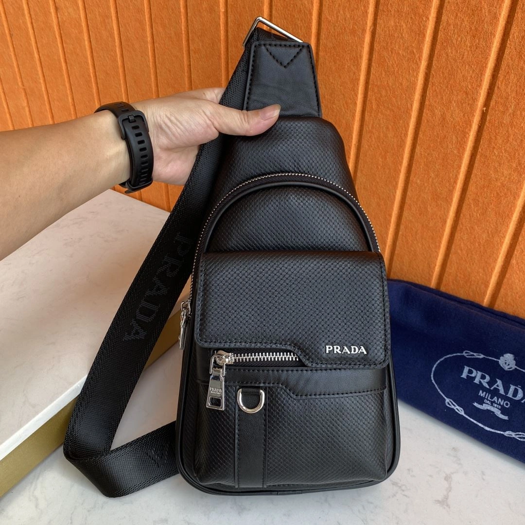 Chic Mens Prada Waist Chest Packs 92323