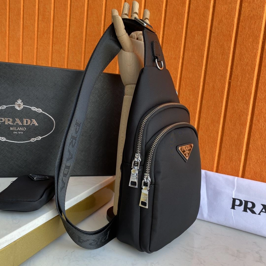 Mens Prada Waist Chest Packs Functional 92324