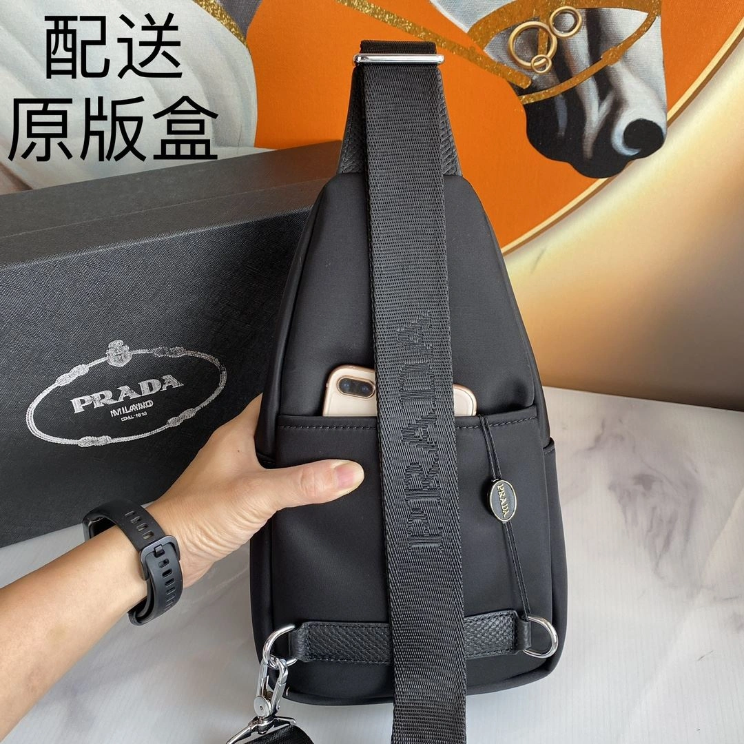 Mens Prada Waist Chest Packs Contemporary 92321