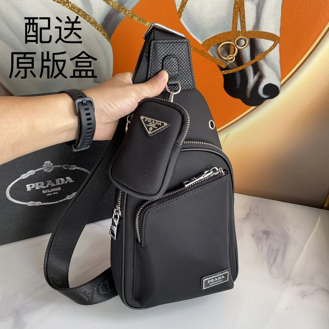 Mens Prada Waist Chest Packs Contemporary 92321