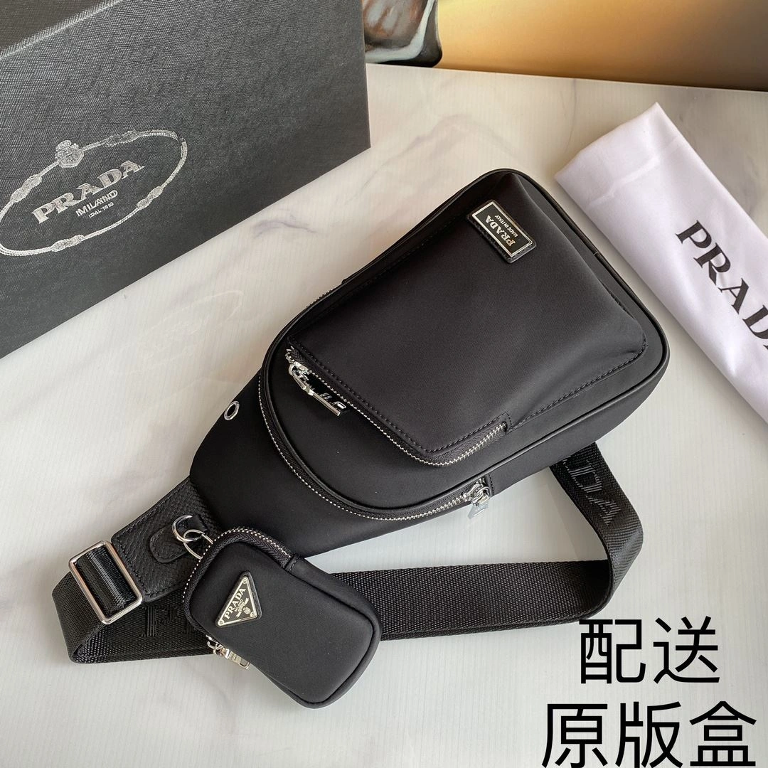 Mens Prada Waist Chest Packs Contemporary 92321