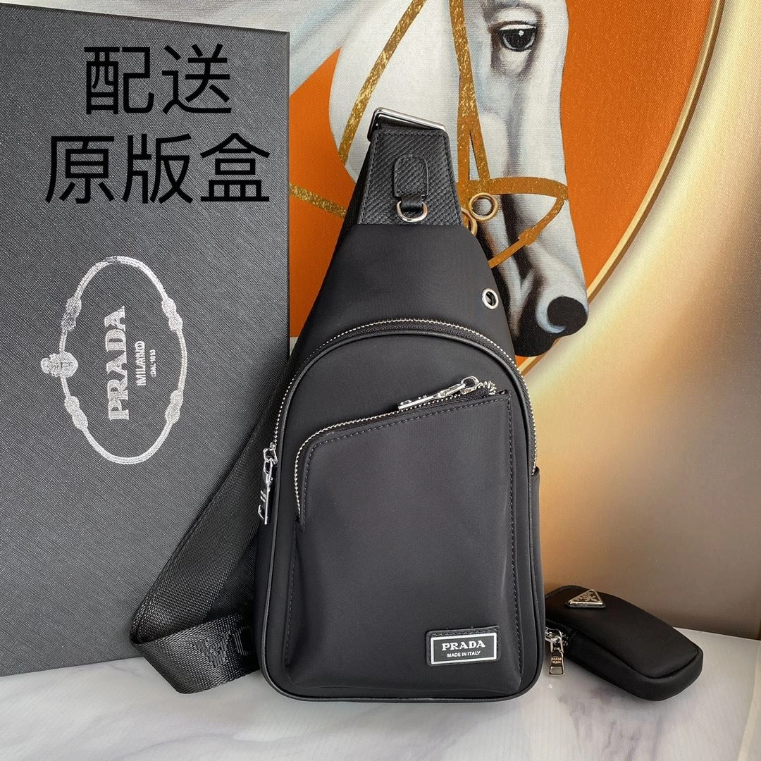 Mens Prada Waist Chest Packs Contemporary 92321