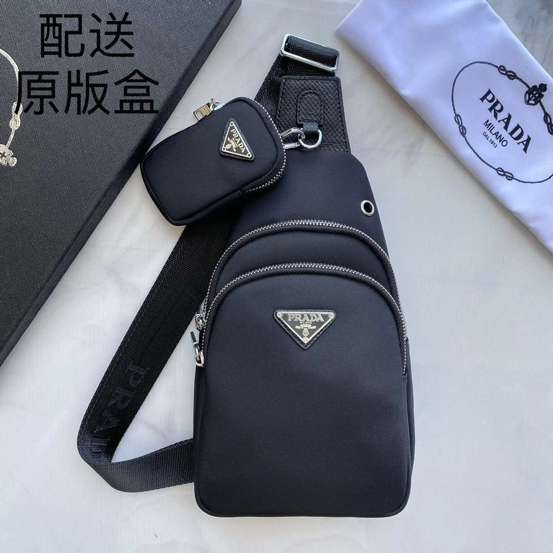 Mens Prada Waist Chest Packs MultiPurpose 91569