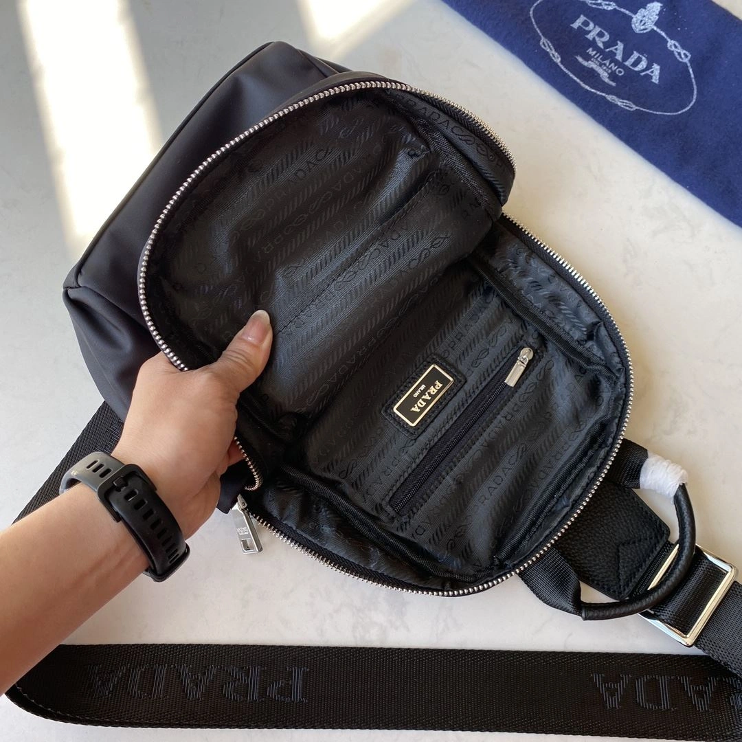Packable Mens Prada Waist Chest Packs 91567