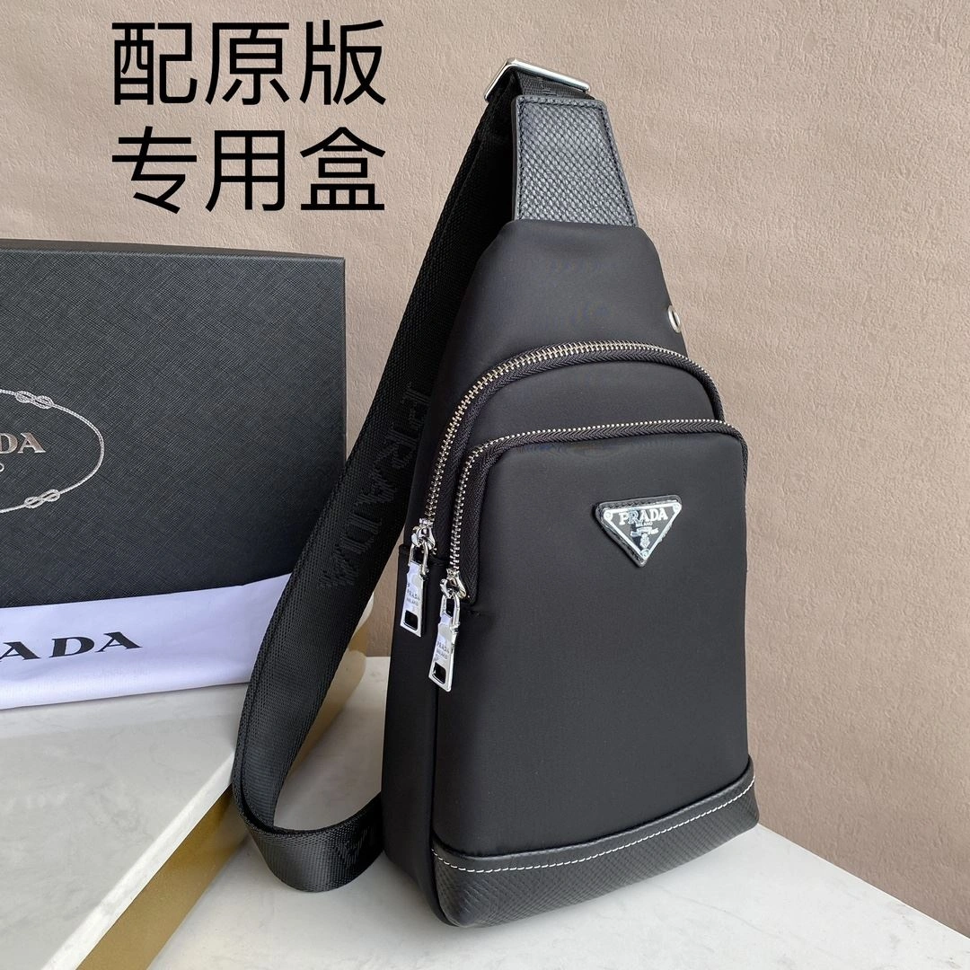 Classic Mens Prada Waist Chest Packs 91586