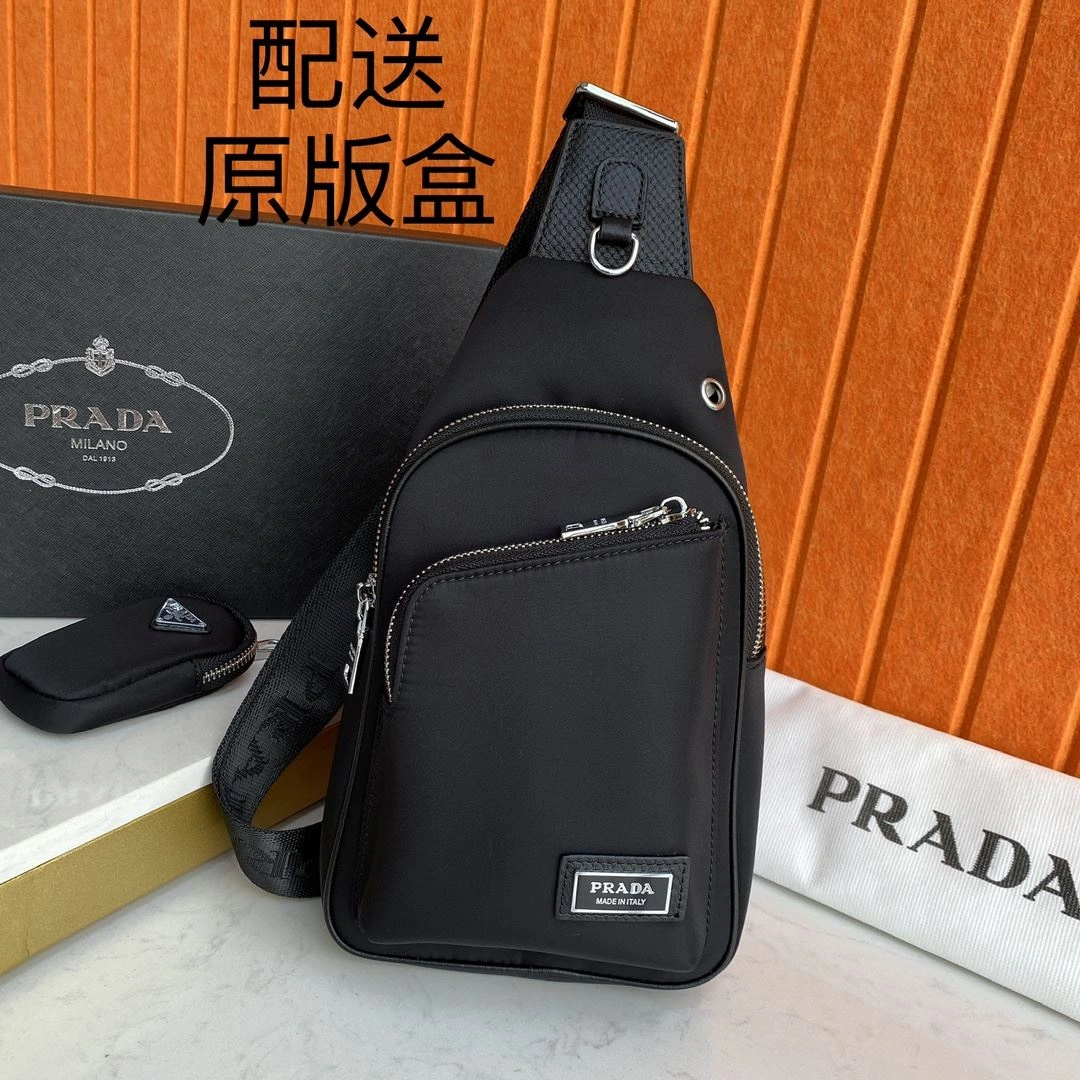 Mens Prada Waist Chest Packs Affordable 91558