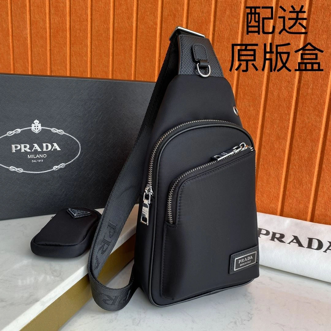 Mens Prada Waist Chest Packs Affordable 91558