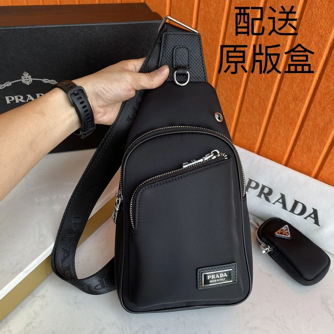 Mens Prada Waist Chest Packs Affordable 91558