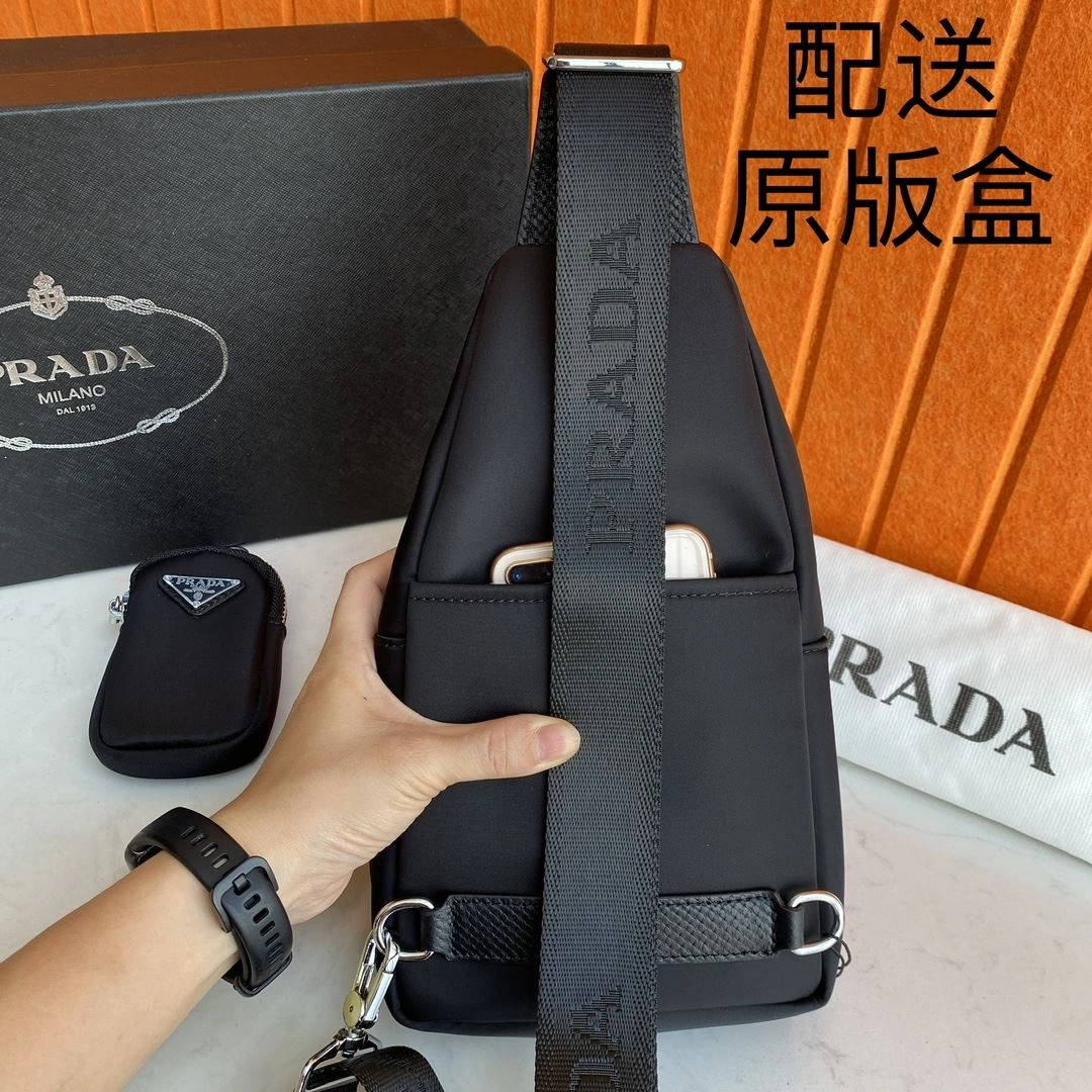 Mens Prada Waist Chest Packs Affordable 91558