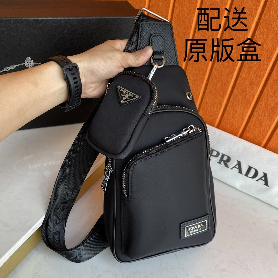 Mens Prada Waist Chest Packs Affordable 91558