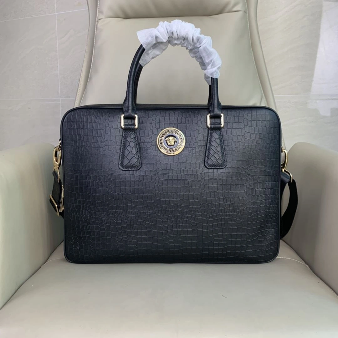 WellDesigned Mens Versace Briefcases 92306
