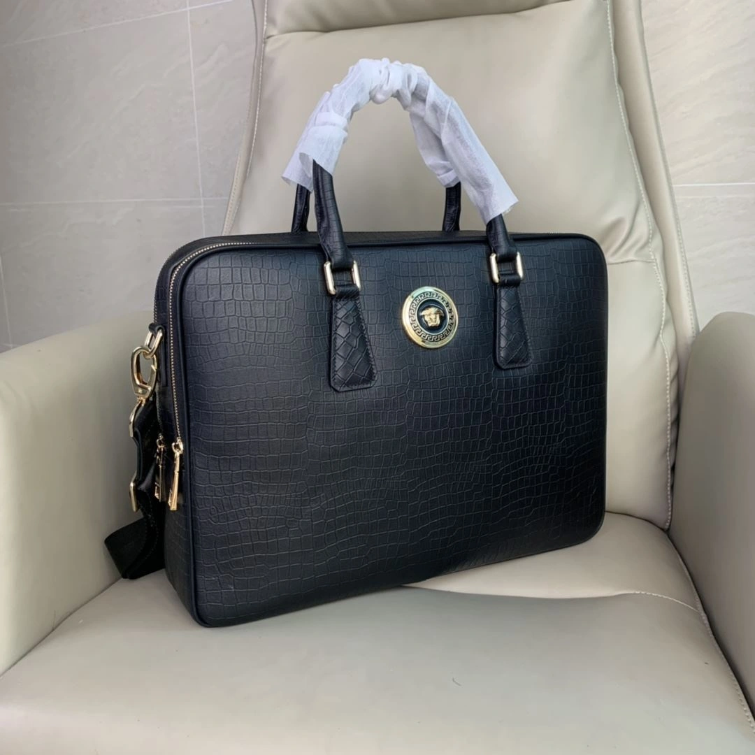 WellDesigned Mens Versace Briefcases 92306
