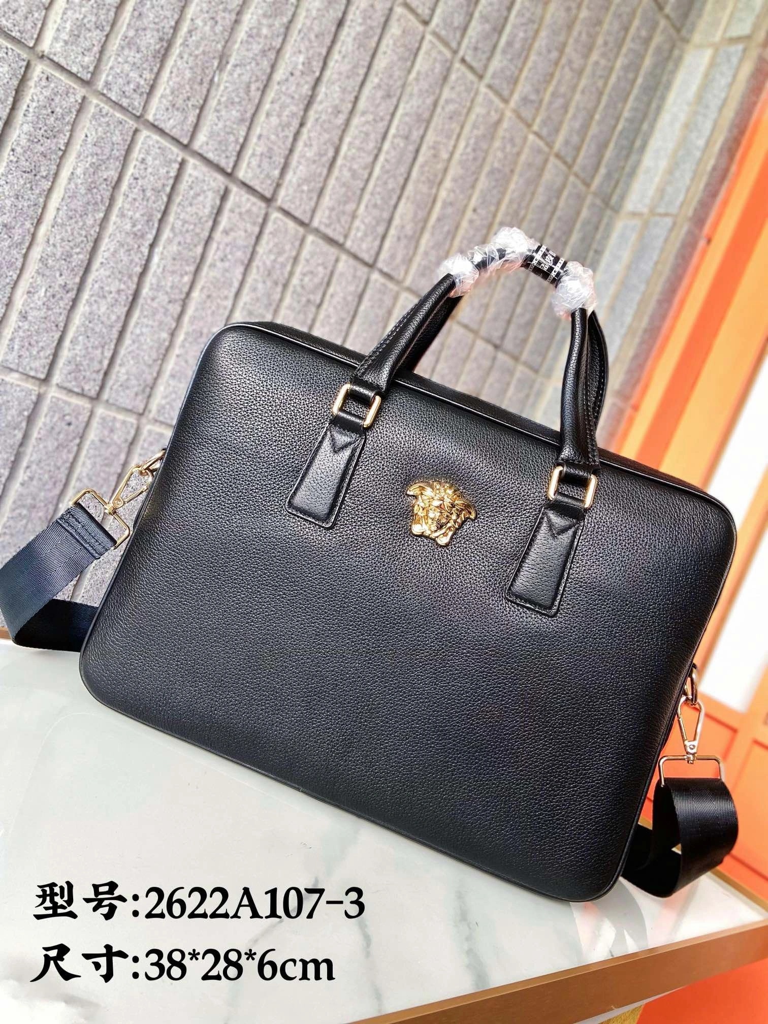 Mens Versace Briefcases Breathable 92339
