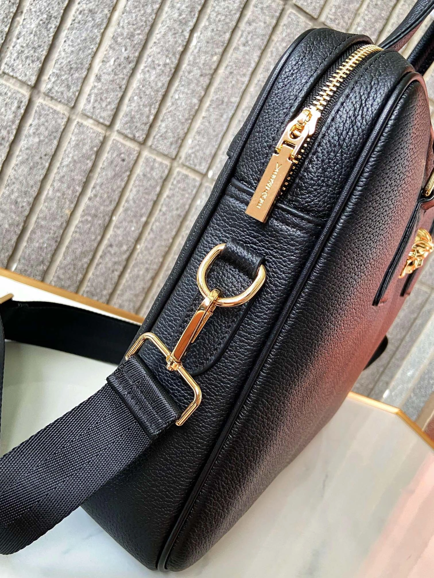 Mens Versace Briefcases Breathable 92339