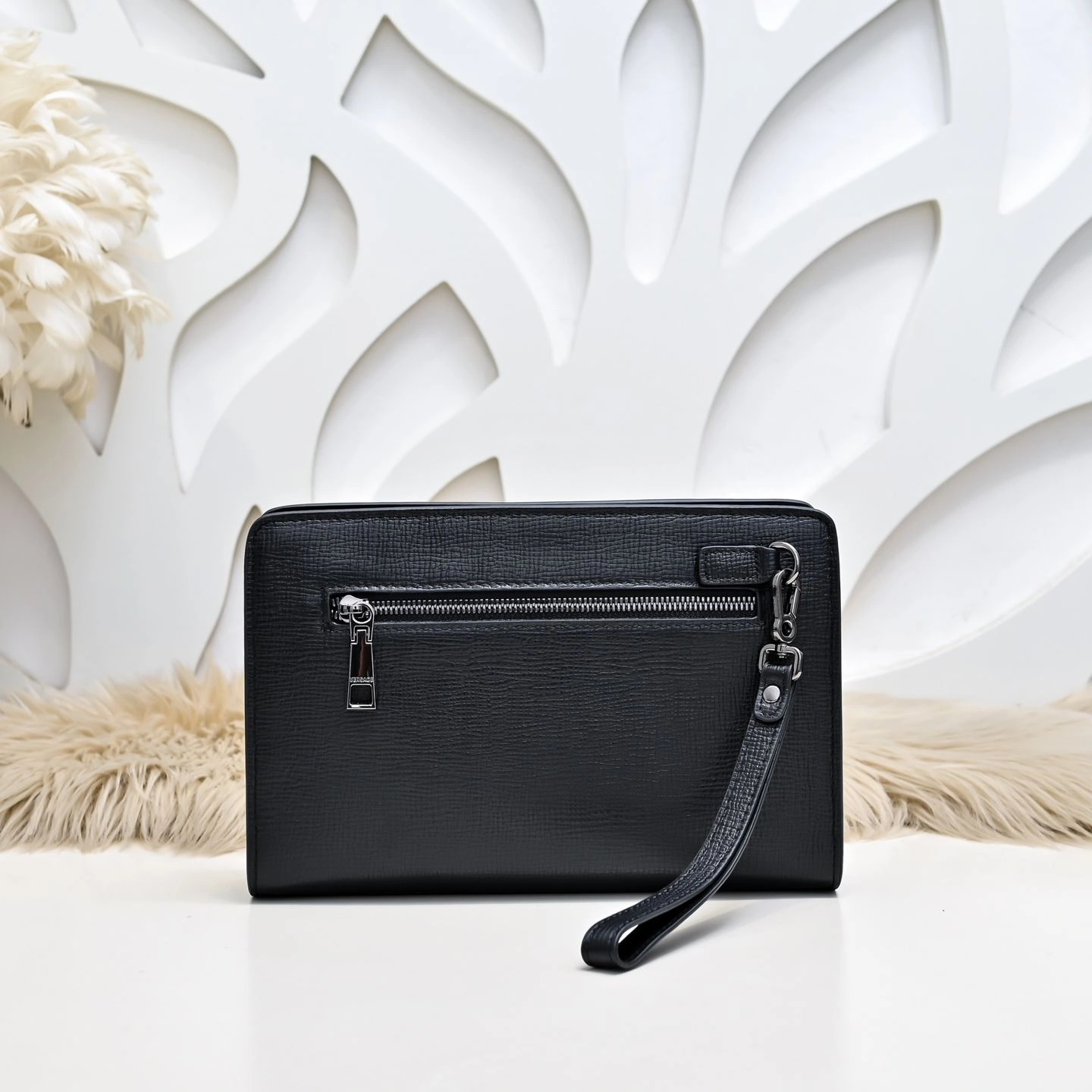 Breathable Mens Versace Clutch Bags 90558