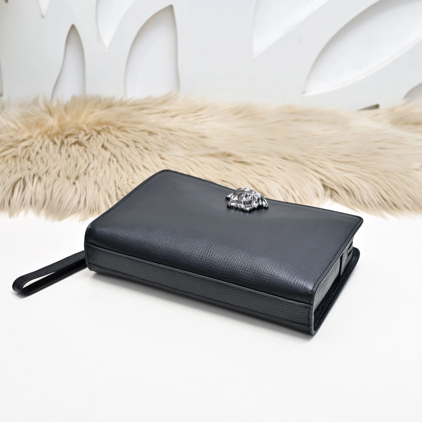 Breathable Mens Versace Clutch Bags 90558