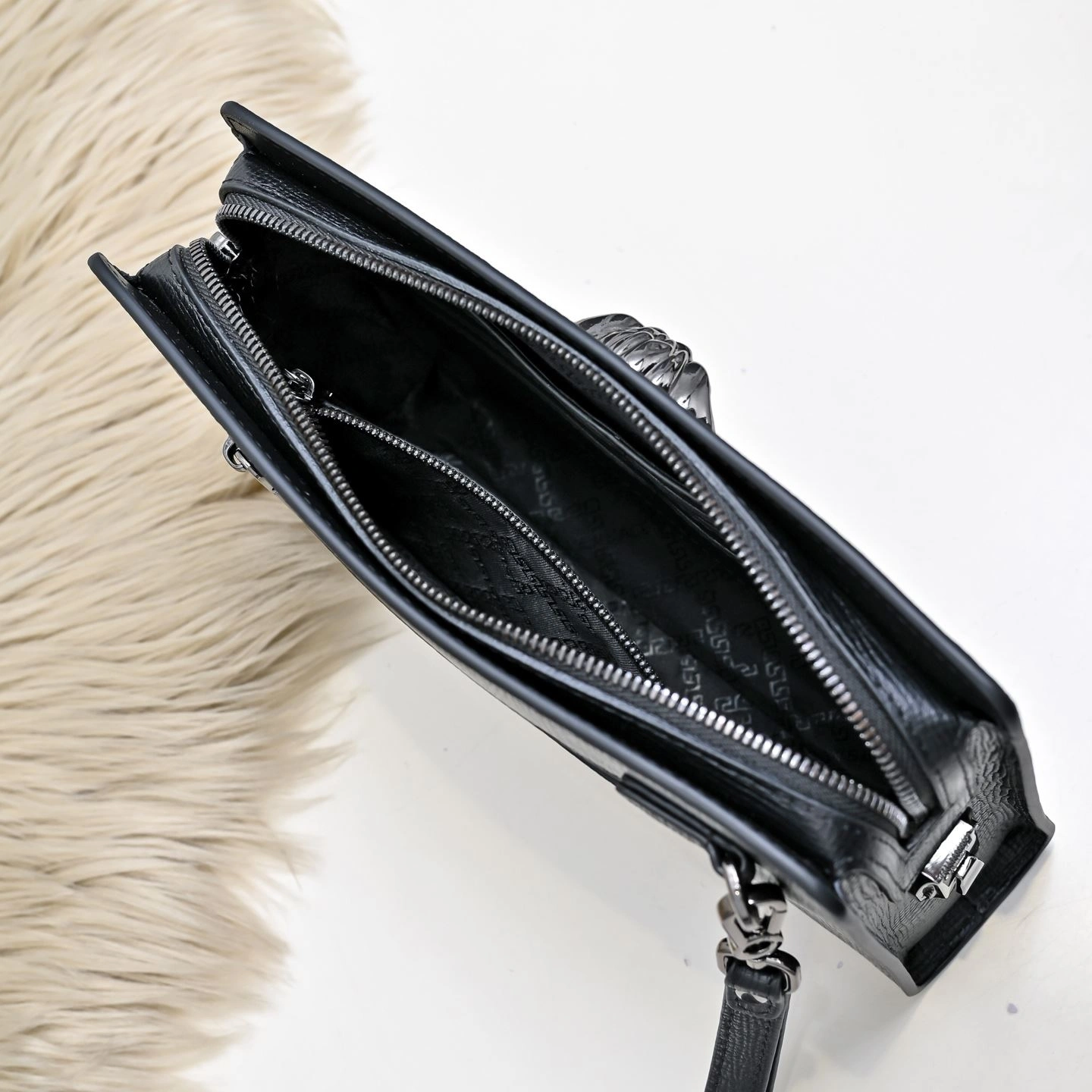 Breathable Mens Versace Clutch Bags 90558