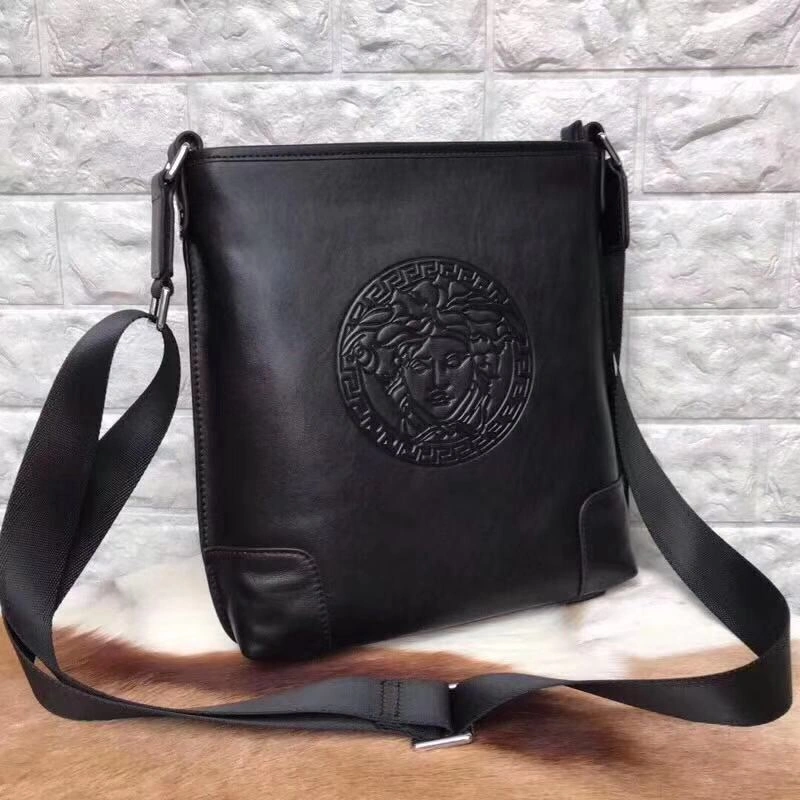 WaterResistant Mens Versace Satchel Bags 92274