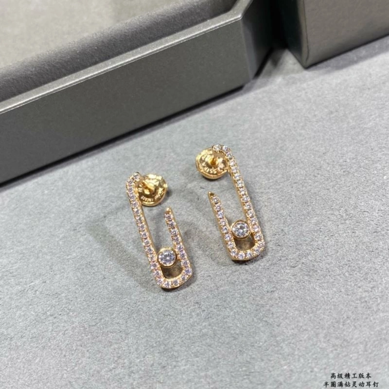 Breathable Messika Earrings 211898