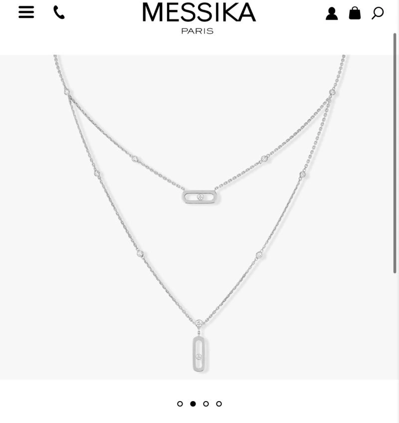 Messika Necklaces Reliable 213443