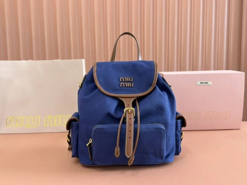 Breathable Miu Miu Backpacks 49188