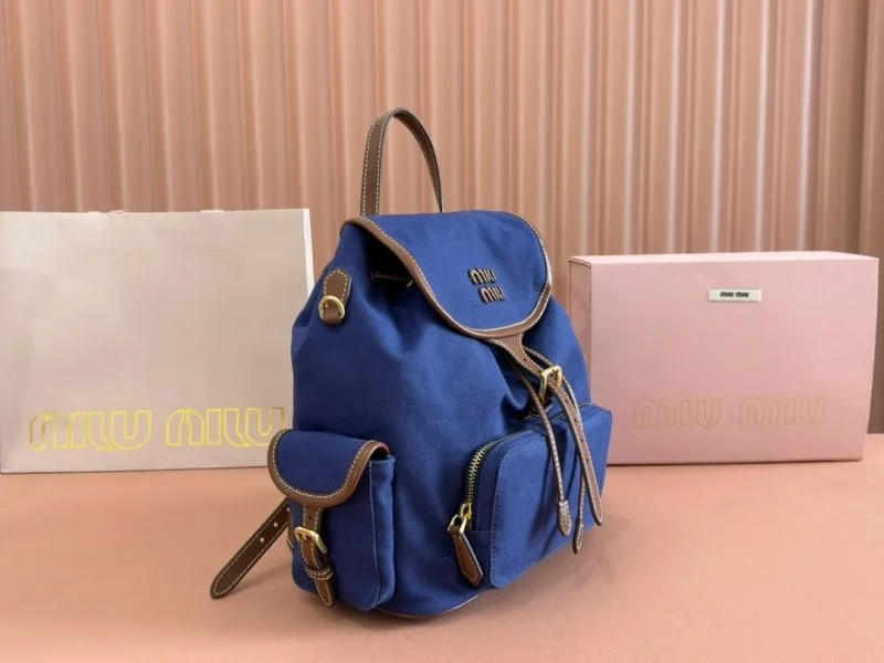 Breathable Miu Miu Backpacks 49188