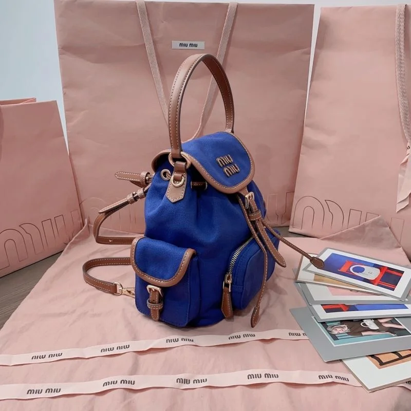 Miu Miu Backpacks SmoothTexture 43623