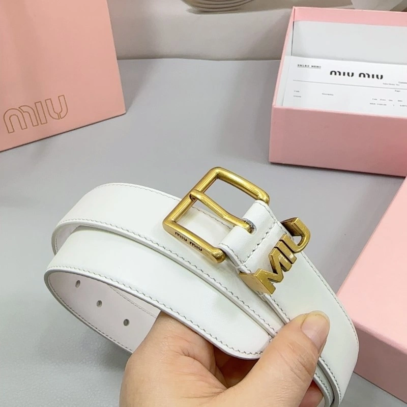 Miu Miu Belts SmoothTexture 302395